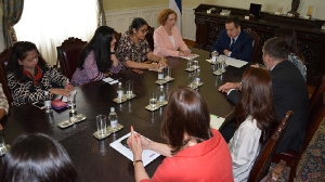 Ivica Dacic with delegation of Indian journalists