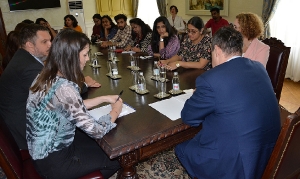 Ivica Dacic with delegation of Indian journalists