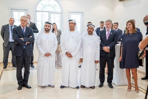  Reception at Embassy in Abu Dhabi