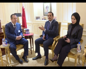 Ivica Dacic - Sheikh Mohammed bin Abdulrahman Al-Thani