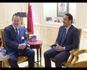 Ivica Dacic - Sheikh Mohammed bin Abdulrahman Al-Thani