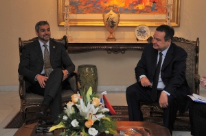 Ivica Dacic - President of Paraguay Mario Abdo Benitez