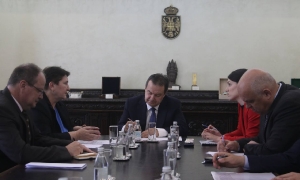 Ivica Dacic - Ambassador of the Slovak Republic to Serbia, Mrs. Dagmar Repčeková