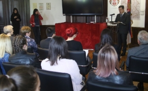 Ivica Dacic - students of the Serbian Orthodox Secondary School from Zagreb