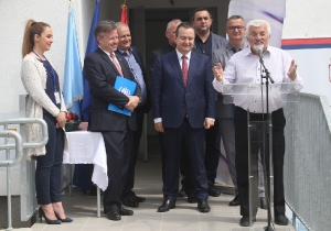 Ivica Dacic - ceremony of handing keys Kladovo