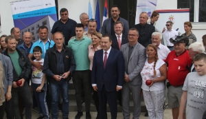 Ivica Dacic - ceremony of handing keys Kladovo