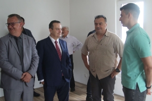 Ivica Dacic - ceremony of handing keys Kladovo