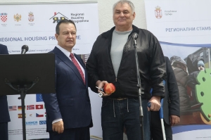 Ivica Dacic - ceremony in Negotin