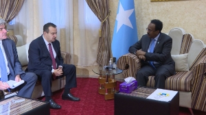 Minister Dacic a visit to the Somalia