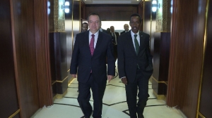 Minister Dacic a visit to the Somalia