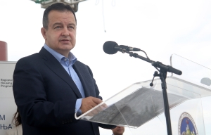 Ivica Dacic at the festive ceremony of moving to refugee apartments in Vrsac