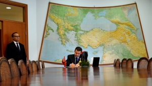 I. Dacic at the Turkish Embassy