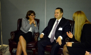 MFA Dacic with MFA of Georgia Maia Panjikidze