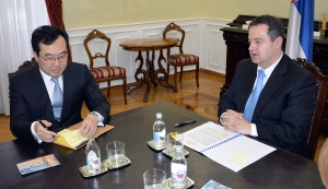 Meeting of Minister Dacic with the Ambassador of South Korea