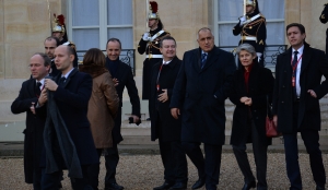 Minister Dacic attended the solidarity march in Paris