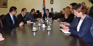 Meeting of Minister Dacic with Chinese Ambassador Li Manchang