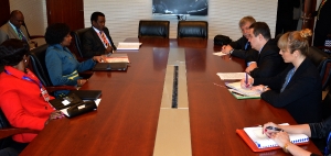 Minister Dacic with the MFA of South Africa