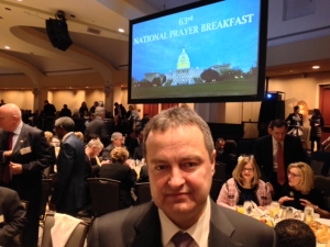 Minister Dacic at prayer breakfast