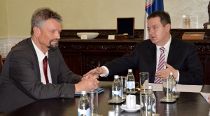 Minister Dacic with the Special Representative of the German Federal Government for the OSCE Chairmanship