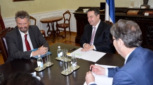 Minister Dacic with the Special Representative of the German Federal Government for the OSCE Chairmanship