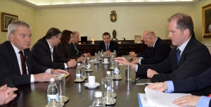 Minister Dacic meets with members of the Parliamentary Group of Friendship between Germany and Southeastern Europe in Bundestag