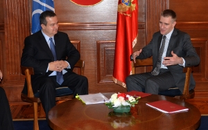 Minister Dacic visit to Montenegro