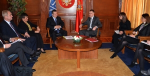 Minister Dacic visit to Montenegro