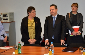 Minister Dacic visit to Montenegro