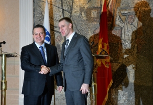 Minister Dacic visit to Montenegro