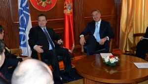 Minister Dacic visit to Montenegro