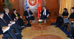 Minister Dacic visit to Montenegro