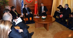 Minister Dacic visit to Montenegro