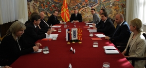 Minister Dacic visited the OSCE Mission in Macedonia