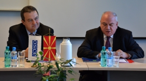 Minister Dacic visited the OSCE Mission in Macedonia