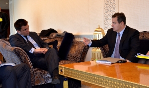 Meeting of Minister Dacic with the Minister of Foreign Affairs of Ukraine