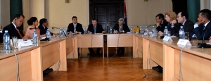 Minister Dacic with the ambassadors of the Asia-Pacific group