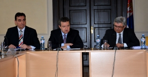 Minister Dacic with the ambassadors of the Asia-Pacific group