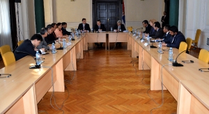 Minister Dacic with the ambassadors of the Asia-Pacific group