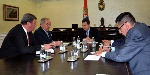 Meeting of Minister Dacic with the Ambassador of Albania