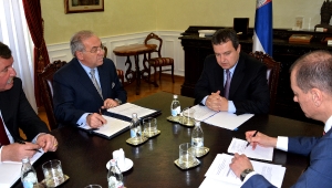Meeting of Minister Dacic with the Ambassador of Albania