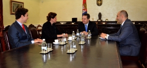 Meeting of Minister Dacic with Member of the Slovenian Parliament