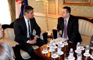 Minister Dacic on official visit to Croatia