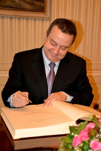 Minister Dacic on official visit to Croatia