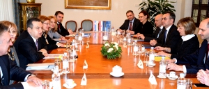 Minister Dacic on official visit to Croatia