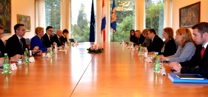 Minister Dacic on official visit to Croatia