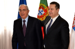 Meeting of Minister Dacic with the MFA of Portugal Rui Machete