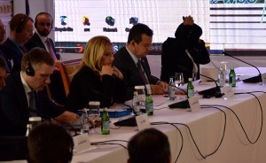 Minister Dacic and Mihajlovic at the informal meeting of the Western Balkan 6