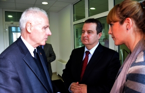 Minister Dacic signed the Book of Condolence at the German Embassy