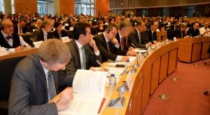 Minister Dacic at a session of the Committee on Foreign Affairs of the European Parliament