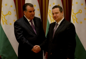 Minister Dacic visit toTajikistan